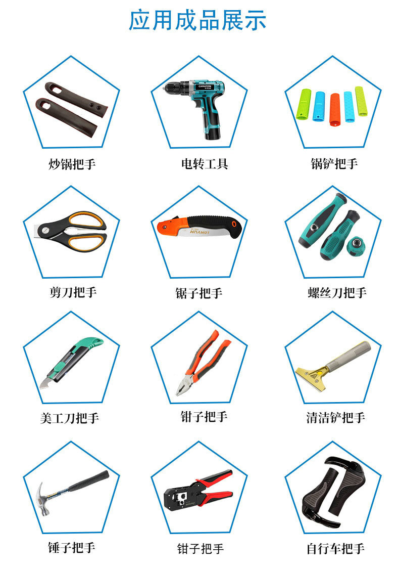 TPR包膠硬塑料應用案例